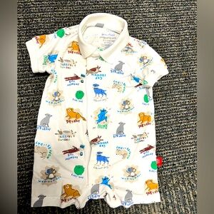 0-3 mo short sleeve magnetic me jumper